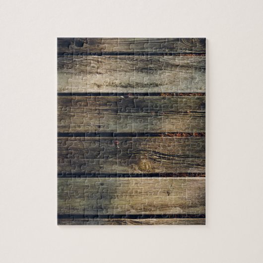 素朴な納屋木 ジグソーパズル (縦)