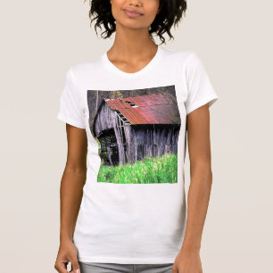素朴な納屋 Tシャツ