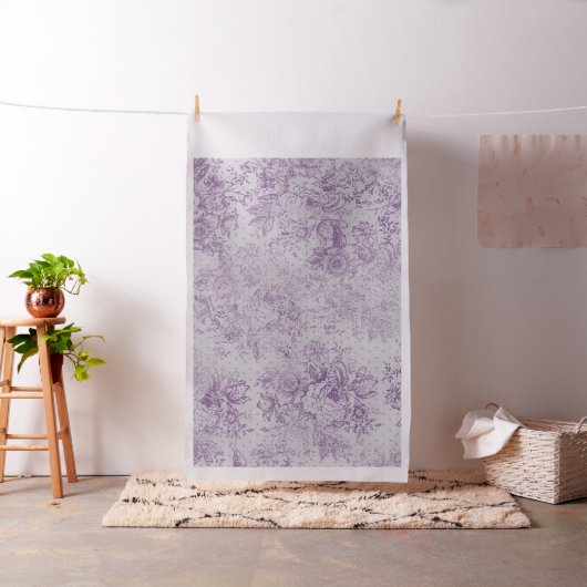 素朴な紫、みすぼらしいシックでラベンダー淡い色のの花模様 ファブリック (インサイチュ)