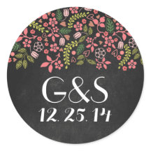 素朴な結婚フローラ製の黒板を使ったアザラシ