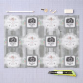 素朴な結婚式のティッシュペーパー 薄葉紙 (クラフト)