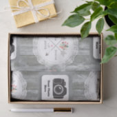 素朴な結婚式のティッシュペーパー 薄葉紙 (ギフト)