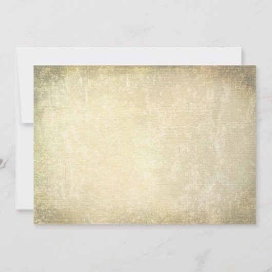 素朴な結婚式の招待がメーソンジャーによって及び珊瑚は開花します 招待状 (裏面)