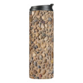 素朴な自然の小石は写真に投石します タンブラー (回転左)