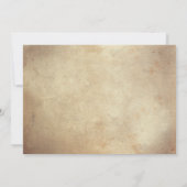 素朴な自然ツリー分岐ライト婚約パーティ 招待状 (裏面)