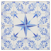 素朴な航海のなビーチの北極星のモダンな農家 ファブリック (見本)