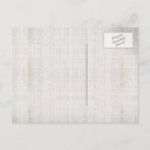 素朴な航海のビーチ日付はがきを保存 案内ポストカード (裏面)