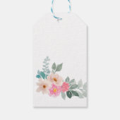 素朴な花のギフトタグ ギフトタグ (裏面)