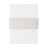 素朴な花柄および(雄ジカの)枝角のイニシャルの結婚 招待状ベリーバンド (裏面例)