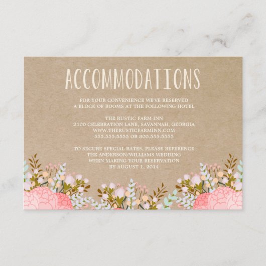 素朴な花|の調節のエンクロージャカード エンクロージャーカード (正面)