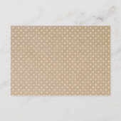 素朴な花|の調節のエンクロージャカード エンクロージャーカード (裏面)