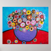 素朴な花 ポスター (正面)