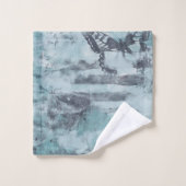 素朴な蝶 バスタオルセット (ウォッシュタオル)