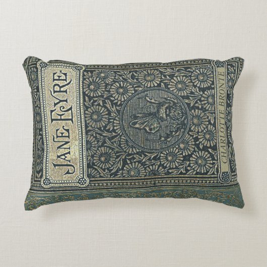 素朴な表紙のクッションジェーンEyre アクセントクッション (正面)