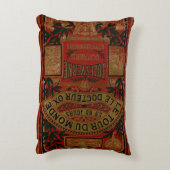 素朴な表紙のクッションジュール・ヴェルヌ アクセントクッション (裏面(縦))