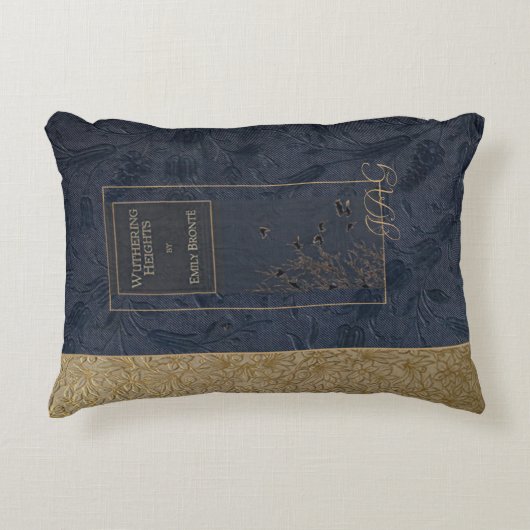 素朴な表紙のクッション嵐が丘 アクセントクッション (正面)