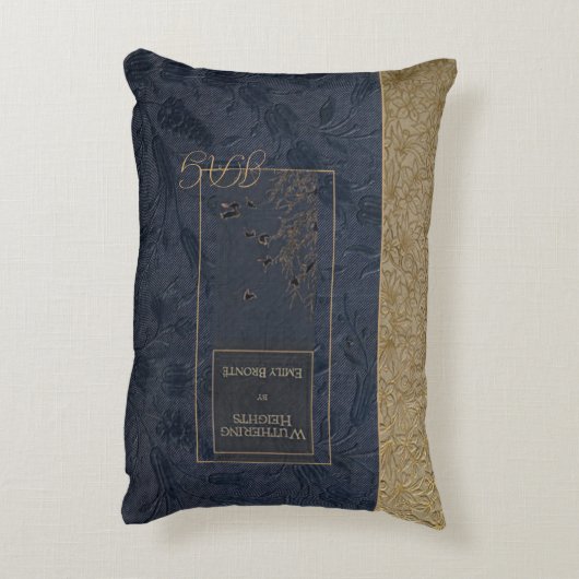 素朴な表紙のクッション嵐が丘 アクセントクッション (裏面(縦))