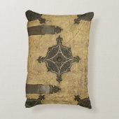 素朴な表紙は中世スタイルを緩和します アクセントクッション (裏面(縦))