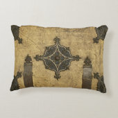 素朴な表紙は中世スタイルを緩和します アクセントクッション (裏面)