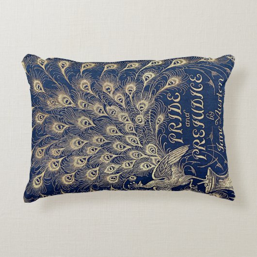 素朴な表紙は高慢と偏見を緩和します アクセントクッション (正面)