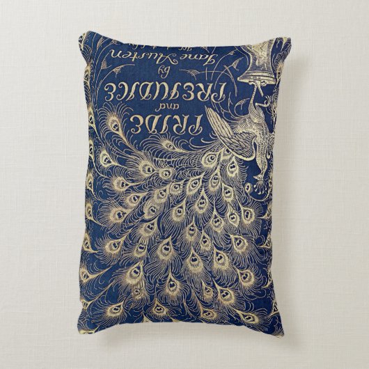 素朴な表紙は高慢と偏見を緩和します アクセントクッション (裏面(縦))