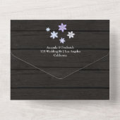 素朴な裏庭のメイソンジャー春のオールインワン招待状 オールインワン招待状 (裏面)