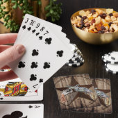 素朴な西欧諸国のテキサス州星のカウボーイのピストル トランプ (インサイチュ)