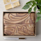 素朴な西欧諸国の革騎手の馬 薄葉紙 (ギフト)