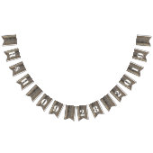 素朴な西部の田舎の木結婚木造の納屋 バンティングフラッグ (全)