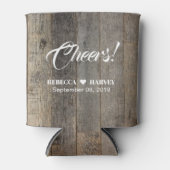 素朴な西部の田舎の木結婚木造の納屋 缶クーラー (正面)