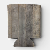 素朴な西部の田舎の木結婚木造の納屋 缶クーラー (裏面)