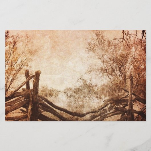 素朴な西部の田舎結婚農園 (正面)