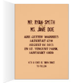 素朴な西部の納屋の木製の蹄鉄の結婚式 (内側 (右))