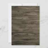 素朴な赤ワインサプライズ 60歳の誕生日パーティー 招待状 (裏面)