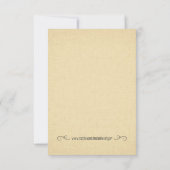 素朴な農場のサンキューカード サンキューカード (裏面)