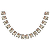 素朴な農場のヴィンテージの赤いトラックの男の子の子供部屋の名前 バンティングフラッグ (全)