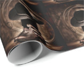 素朴な農場ロデオ西部の田舎のカウボーイブーツ ラッピングペーパー (ロールコーナー)