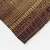 素朴な農家の納屋の木製のシカの(雄ジカの)枝角 フリースブランケット (角)