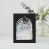 素朴な郵便箱の肖像 ポストカード (スタンド正面)