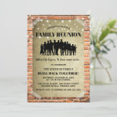 素朴な都会の家族の楽しい再会 | 再び集まる 招待状 (スタンド正面)