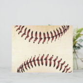 素朴な野球の糸 スクラップブッキング用カードストック (スタンド正面)