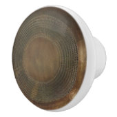 素朴な金属の引出しの引きかノブ セラミックノブ (右)