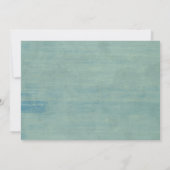 素朴な鉄の十字のブライダルシャワー招待状 招待状 (裏面)