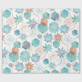 素朴な銅砂漠 ラッピングペーパー (フラット)