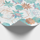 素朴な銅砂漠 ラッピングペーパー (角)