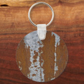 素朴な錫屋根 キーホルダー (正面)