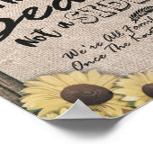 素朴な馬蹄形の席選べる結婚式 ポスター (角)