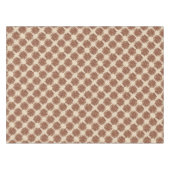 素朴な馬蹄形女性のカーボーイ西カントリーフローラ テーブルクロス (正面(横))