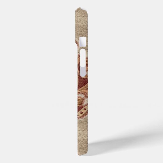 素朴な馬蹄西部の田舎のフローラカウボーイ Case-Mate iPhoneケース (裏面 / 左)