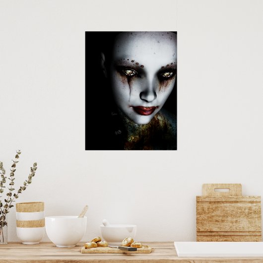 素朴な ポスター (キッチン)